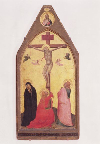 Kruisiging, 1343 door Bernardo Daddi